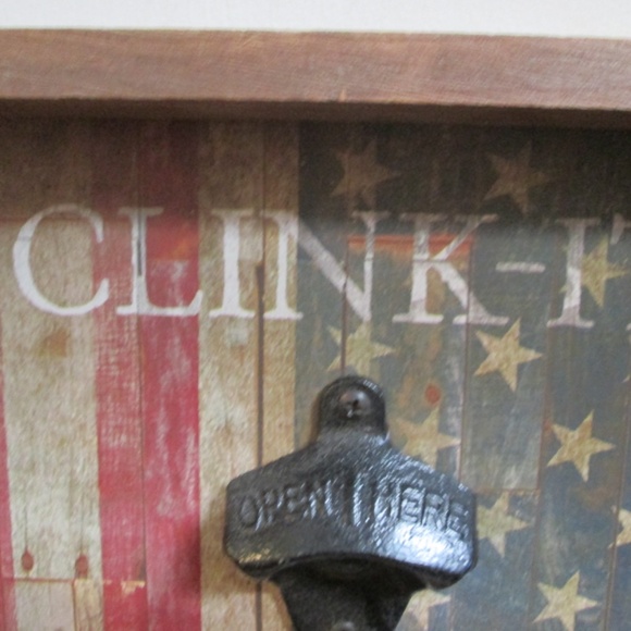 new Five Oak Collective  WALL MOUNTED Bottle Opener & Drinking Game - Picture 6 of 15